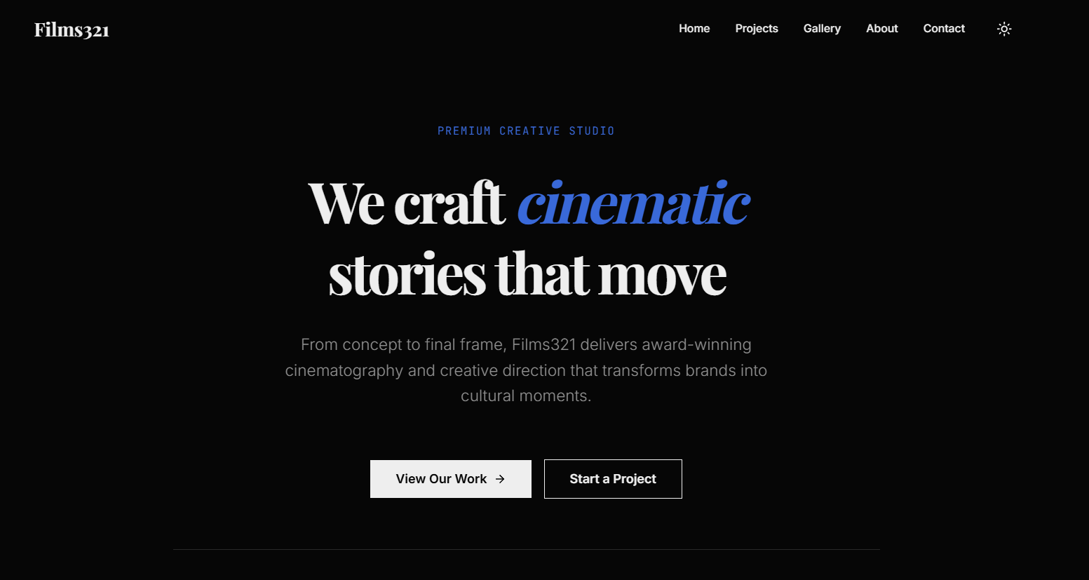 Films321 Creative Studio